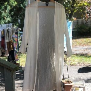 Eileen Fisher Sheer Cardigan